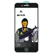 Защитное стекло 5D Anti-static Matte (тех.пак) для Apple iPhone 7 / 8 (4.7") Черный