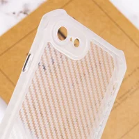Чехол TPU Ease Carbon color series для Apple iPhone 7 / 8 / SE (2020) (4.7") Матовый / Прозрачный