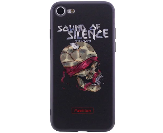 TPU чехол YCT Brilliant для Apple iPhone 7 / 8 (4.7") Череп