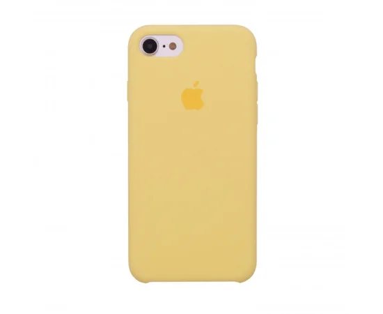 Чехол Silicone case (AAA) для Apple iPhone 7 / 8 (4.7") Желтый / Pollen