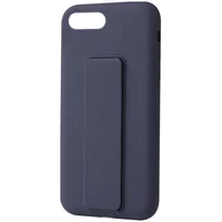 Чохол Silicone Case Hand Holder для Apple iPhone 7/8 / SE (2020) (4.7 ") Темно-синій / Midnight blue