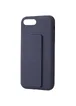 Чехол Silicone Case Hand Holder для Apple iPhone 7 / 8 / SE (2020) (4.7") Темно-синий / Midnight blue