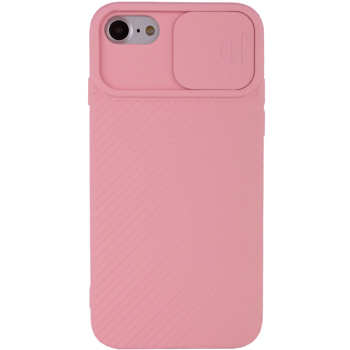 Чохол Camshield Square TPU зі шторкою для камери для Apple iPhone 7/8 / SE (2020) (4.7 ") Rose Gold