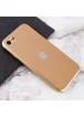 TPU+Glass чехол Matte Candy Full camera для Apple iPhone 7 / 8 / SE (2020) (4.7") Золотой