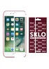 Захисне скло SKLO 3D (full glue) для Apple iPhone 7/8 / SE (2020) (4.7 ") Білий