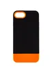 Чехол TPU+PC Bichromatic для Apple iPhone 7 / 8 / SE (2020) (4.7") Black / Orange