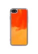 Неоновый чехол Neon Sand glow in the dark для Apple iPhone 7 / 8 (4.7") Оранжевый