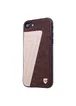 Кожаная накладка Nillkin Hybrid Series для Apple iPhone 7 / 8 (4.7") Коричневый / Золотой