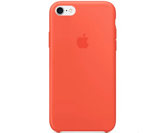 Чехол Silicone case (A) для Apple iPhone 7 / 8 (4.7") Оранжевый / Nectraine