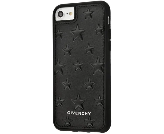 TPU+Leather Givenchy Stars для Apple iPhone 7 / 8 black star
