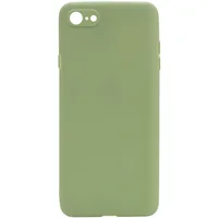 Силіконовий чохол Candy Full Camera для Apple iPhone 7/8 / SE (2020) (4.7 ") Фісташковий