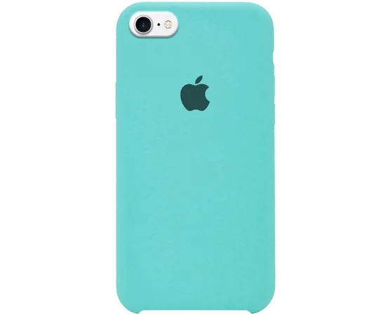 Чехол Silicone Case (AA) для Apple iPhone 7 / 8 (4.7") Бирюзовый / Ice Blue