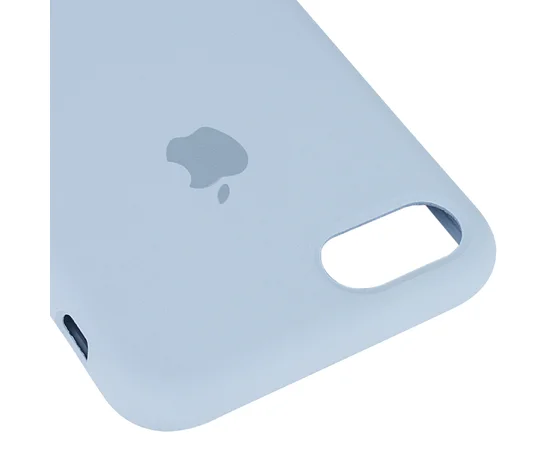 Чехол Silicone case (AAA) для Apple iPhone 7 / 8 (4.7") Голубой / Sky Blue