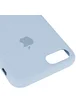Чехол Silicone case (AAA) для Apple iPhone 7 / 8 (4.7") Голубой / Sky Blue