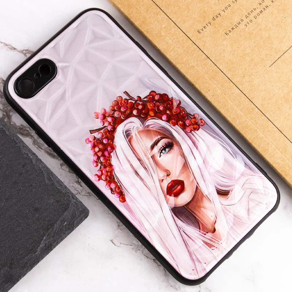 TPU+PC чехол Prisma Ladies для Apple iPhone 7 / 8 / SE (2020) (4.7") Ukrainian Girl