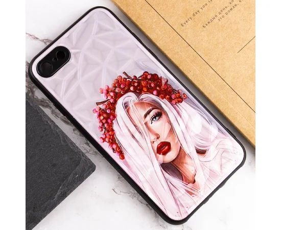 TPU+PC чехол Prisma Ladies для Apple iPhone 7 / 8 / SE (2020) (4.7") Ukrainian Girl