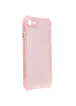 Чехол TPU Ease Carbon color series для Apple iPhone 7 / 8 / SE (2020) (4.7") Розовый / Прозрачный