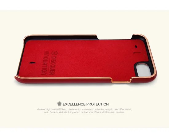 Кожаная накладка с подставкой Nillkin M-Jarl Series для Apple iPhone 7 / 8 (4.7") Красный