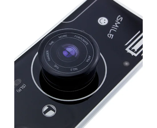 TPU чехол Photo Popsocket для Apple iPhone 7 / 8 (4.7") Черный