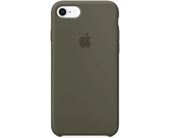Чехол Silicone Case (AA) для Apple iPhone 7 / 8 (4.7") Серый / Light Olive