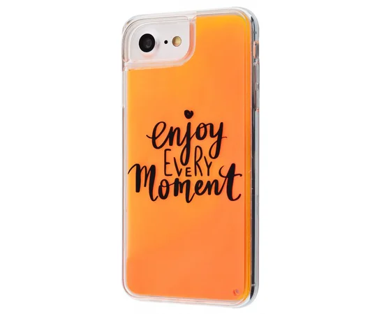 TPU+PC чехол Lovely Stream Neon sand для Apple iPhone 6 / 6s / 7 / 8 (4.7") Enjoy every Moment