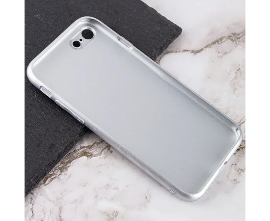 TPU+Glass чохол Matte Candy Full camera для Apple iPhone 7 / 8 / SE (2020) (4.7") Білий