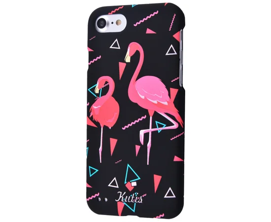 Чохол Kutis Protect Case 360 для Apple iPhone 7/8 (4.7 ") Фламінго / Чорний