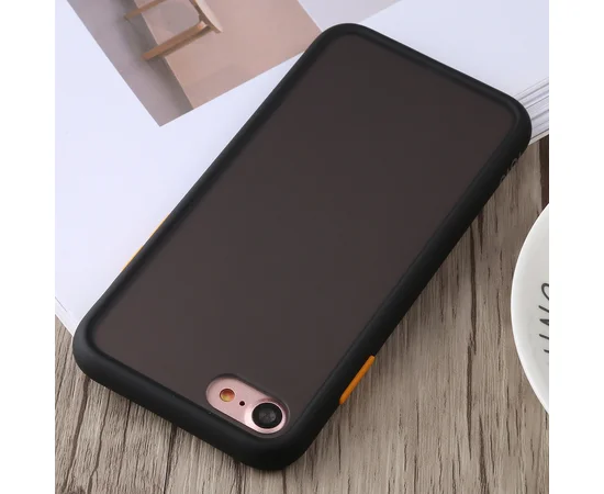 TPU чохол LikGus Maxshield для Apple iPhone 7/8 (4.7 ") Чорний