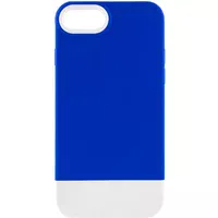 Чехол TPU+PC Bichromatic для Apple iPhone 7 / 8 / SE (2020) (4.7") Navy Blue / White