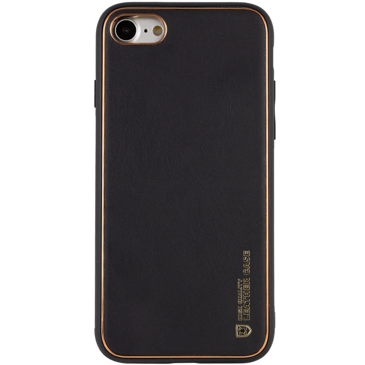 Кожаный чехол Xshield для Apple iPhone 7 / 8 / SE (2020) (4.7") Черный / Black