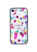 TPU+Glass чехол YCT для Apple iPhone 7 / 8 (4.7")  Летние напитки