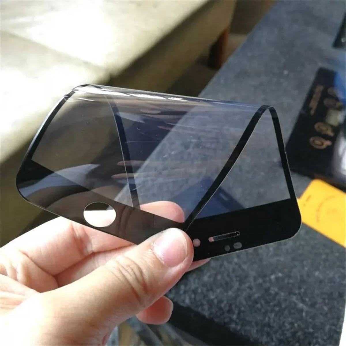 Защитная пленка Ceramics Pro 3D (тех.пак) для Apple iPhone 7 / 8 / SE (2020) (4.7") Черный