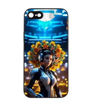 TPU+PC чехол Prisma Ladies для Apple iPhone 7 / 8 / SE (2020) (4.7") Cyberpunk