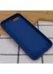 Чехол Silicone Case GETMAN for Magnet для Apple iPhone 7 / 8 / SE (2020) (4.7") Синий / Gray Cobalt
