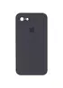 Чохол Silicone Case Square Full Camera Protective (AA) для Apple iPhone 7/8 / SE (2020) (4.7 ") Сірий / Dark Gray