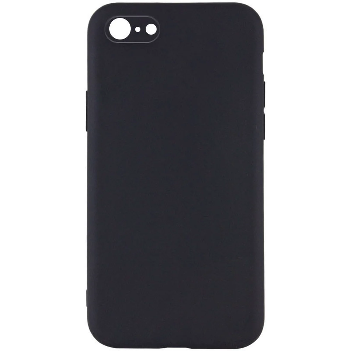 Чехол TPU Square Full Camera with hole для Apple iPhone 7 / 8 / SE (2020) (4.7") Черный