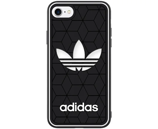 TPU Чехол Sneakers для Apple iPhone 7 / 8 (4.7") Черный / Adidas