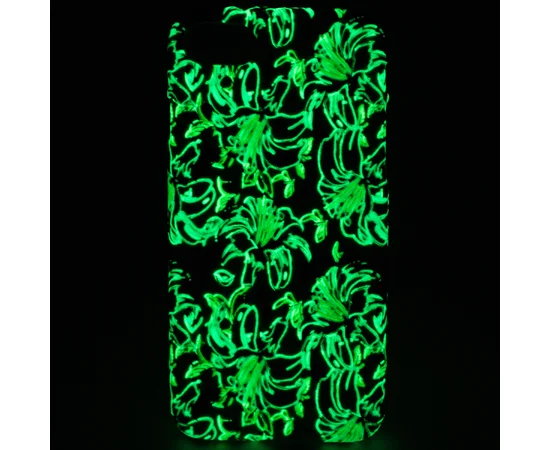 Tpu чохол "SM", який світиться (Glow in the Dark) для Apple iPhone 7/8 (4.7 ") Білий