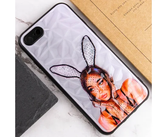 TPU+PC чохол Prisma Ladies для Apple iPhone 7 / 8 / SE (2020) (4.7") Rabbit