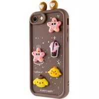 Чехол TPU Toys Case with Ears для Apple iPhone 7 / 8 / SE (2020) / SE (2022) (4.7") Brown