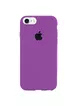 Чехол Silicone case (A) (с закрытым низом) для Apple iPhone 7 / 8 (4.7") Фиолетовый / Grape