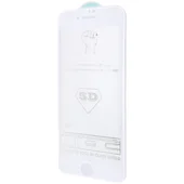 Защитное стекло 5D Hard (full glue)  для Apple iPhone 7 / 8 (4.7") Белый