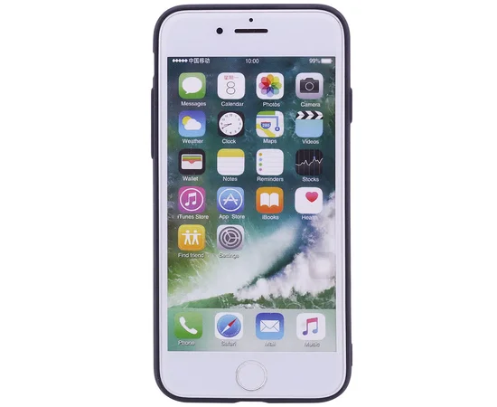 TPU чохол YCT Brilliant для Apple iPhone 7/8 (4.7 ") Рибка / Фіолетовий