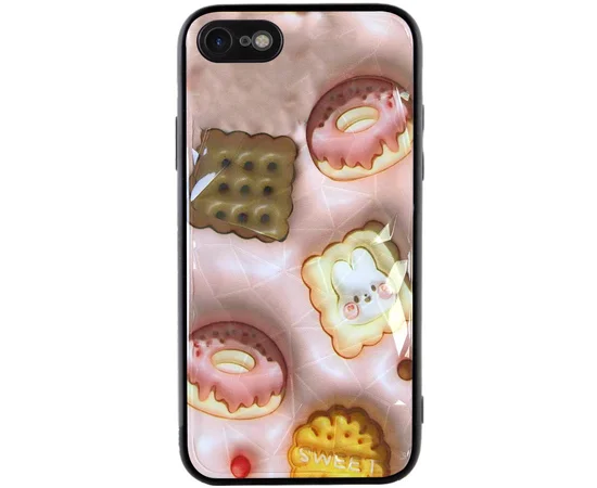 TPU+PC чехол Prisma Fluffie для Apple iPhone 7 / 8 / SE (2020) (4.7") Sweet