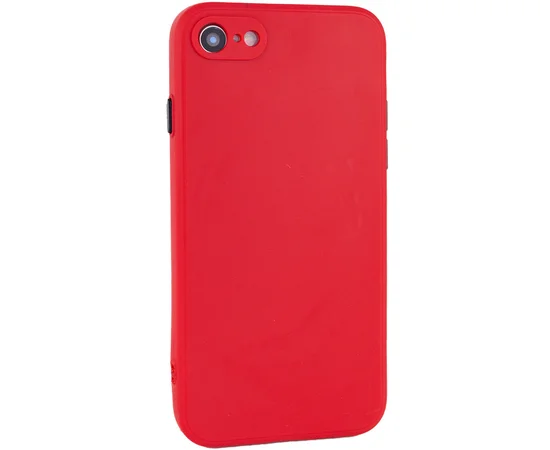 Чохол TPU Square Full Camera для Apple iPhone 7/8 / SE (2020) (4.7 ") Червоний