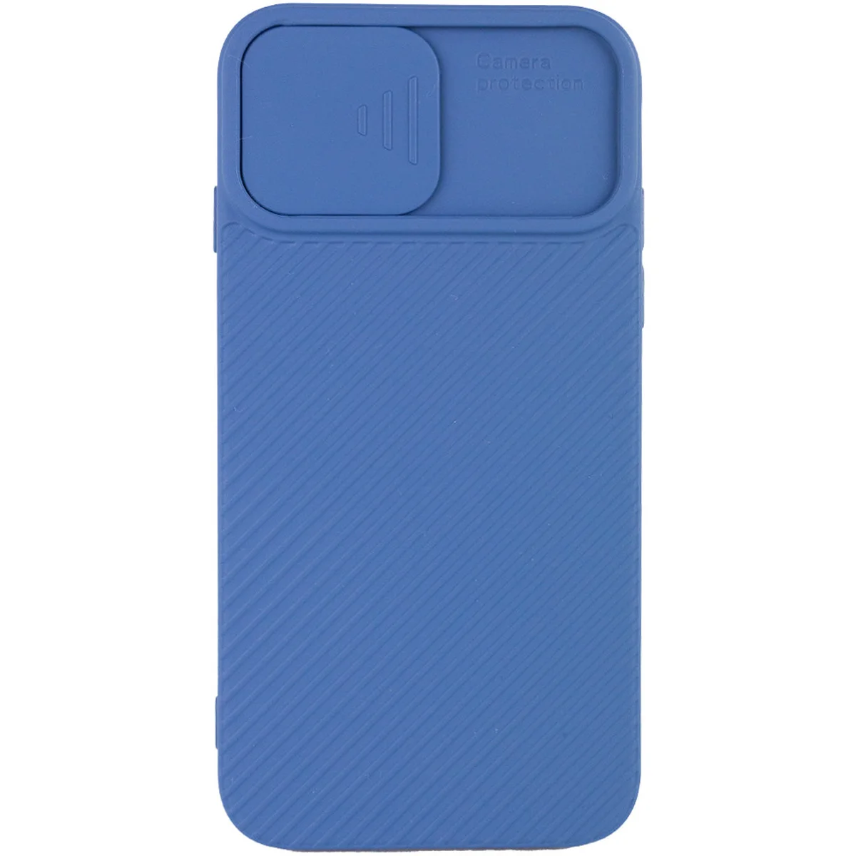 Чехол Camshield Square TPU со шторкой для камеры для Apple iPhone 7 / 8 / SE (2020) (4.7") Синий