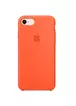 Чехол Silicone case (AAA) для Apple iPhone 7 / 8 (4.7") Оранжевый / Spice Orange
