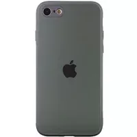 TPU+Glass чохол Matte Candy Full camera для Apple iPhone 7 / 8 / SE (2020) (4.7") Зелений