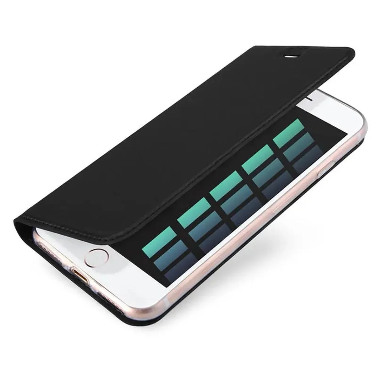 Чохол-книжка Dux Ducis з кишенею для візиток для Apple iPhone 7 / 8 / SE (2020) (4.7") Чорний