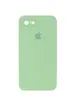 Чохол Silicone Case Square Full Camera Protective (AA) для Apple iPhone 7/8 / SE (2020) (4.7 ") М'ятний / Mint